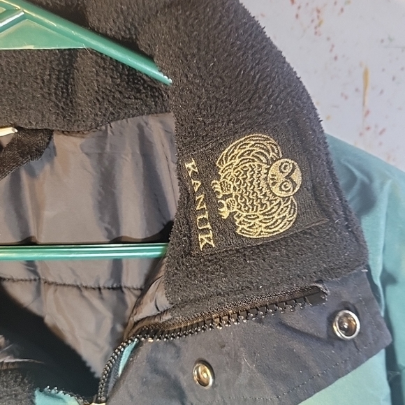 Vintage Kanuk Woman Winter Jacket  Green Size 1 - Picture 3 of 6